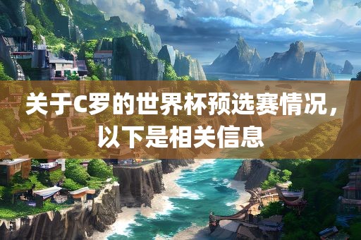 关于C罗的世界杯预选赛情况，以下是相关信息