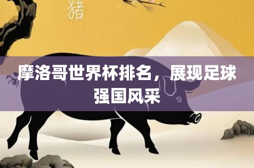 摩洛哥世界杯排名，展现足球强国风采