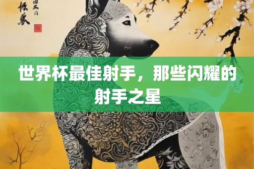 世界杯最佳射手，那些闪耀的射手之星