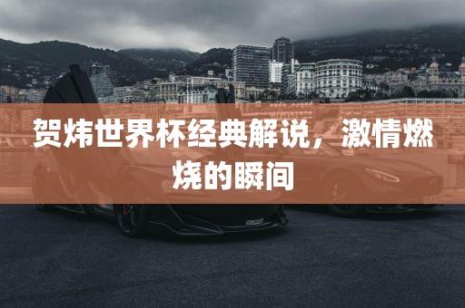贺炜世界杯经典解说，激情燃烧的瞬间