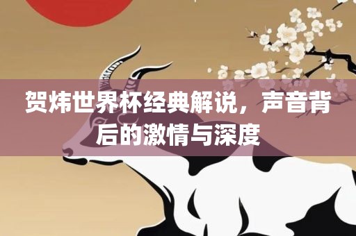 贺炜世界杯经典解说，声音背后的激情与深度