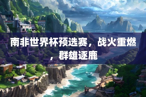 南非世界杯预选赛，战火重燃，群雄逐鹿