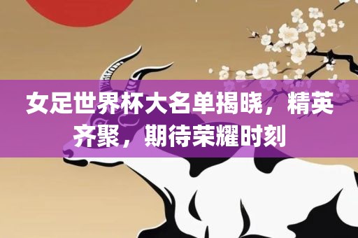 大名单揭晓