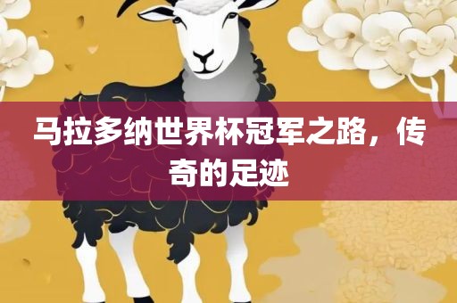 马拉多纳世界杯冠军之路，传奇的足迹