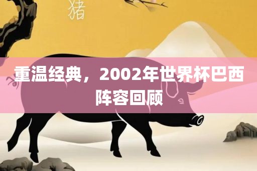 重温经典，2002年世界杯巴西阵容回顾