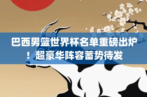 巴西男篮世界杯名单重磅出炉！超豪华阵容蓄势待发