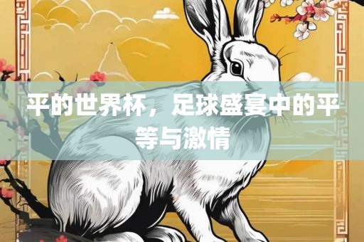 平的世界杯，足球盛宴中的平等与激情漯河市盈旭机械设备有限公司