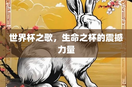 世界杯之歌，生命之杯的震撼力量