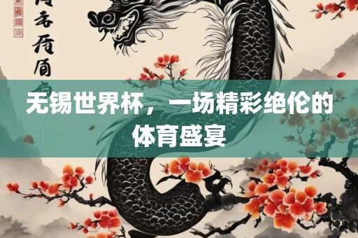 无锡世界杯，一场精彩绝伦的体育盛宴