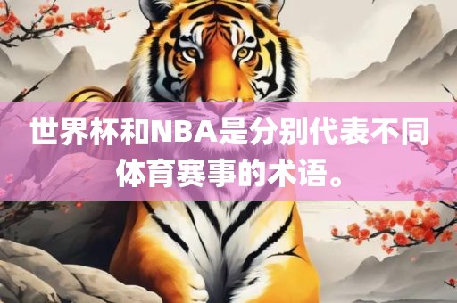 世界杯和NBA是分别代表不同体育赛事的术语漯河市盈旭机械设备有限公司。