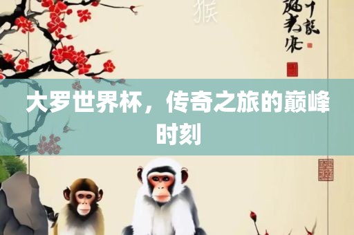 大罗世界杯，传奇之旅的巅峰时刻