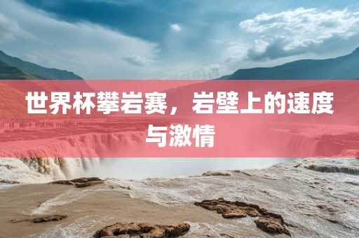 世界杯攀岩赛，岩壁上的速度与激情