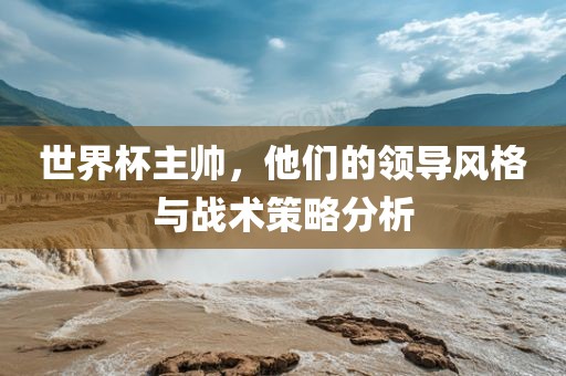世界杯主帅，他们的领导风格与战术策略分析
