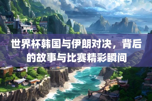 世界杯韩国与伊朗对决，背后的故事与比赛精彩瞬间