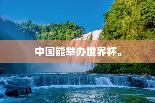 中国能举办世界杯。