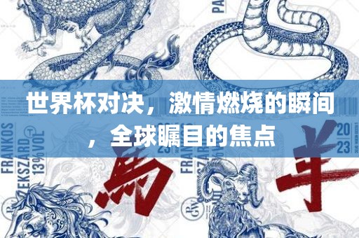 世界杯对决，激情燃烧的瞬间，全球瞩目的焦点