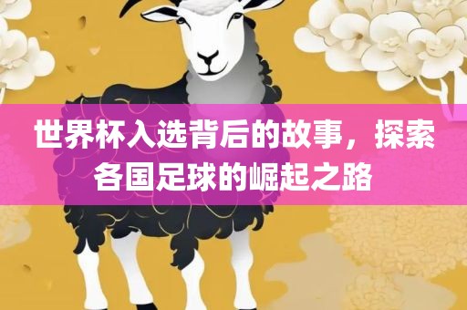 世界杯入选背后的故事，探索各国足球的崛起之路