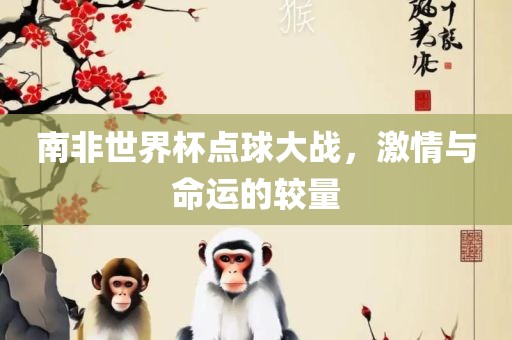 南非世界杯点球大战，激情与命运的较量漯河市盈旭机械设备有限公司
