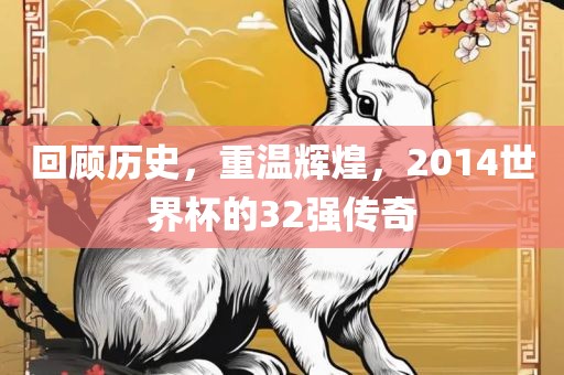回顾历史，重温辉煌，漯河市盈旭机械设备有限公司2014世界杯的32强传奇