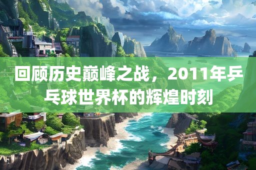 回顾历史巅峰之战，2011年乒乓球世界杯的辉煌时刻