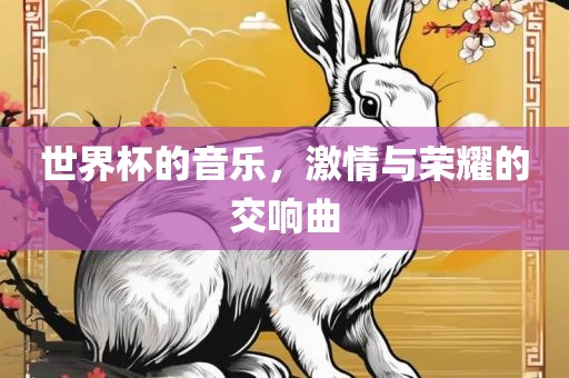 世界杯的音乐，激情与荣耀的交响曲