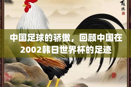 中国足球的骄傲，回顾中国在2002韩日世界杯的足迹