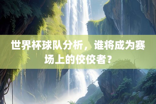 世界杯球队分析，谁将成为赛场上的佼佼者？