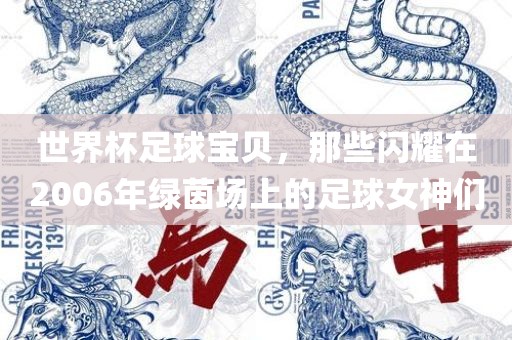 世界杯足球宝贝，那些闪耀在2006年绿茵场上的足球女神们