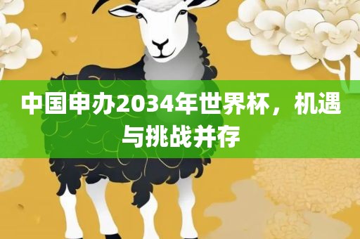 中国申办2034年世界杯，机遇与挑战并存