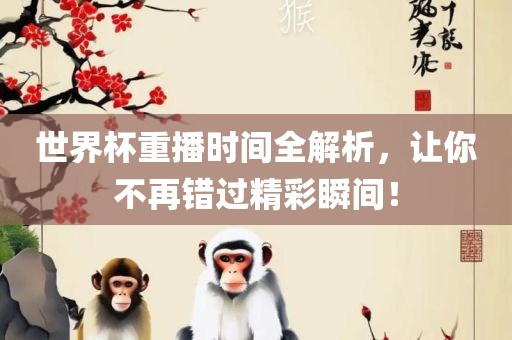 世界杯重播时间全解析，让你不再错过精彩瞬间！