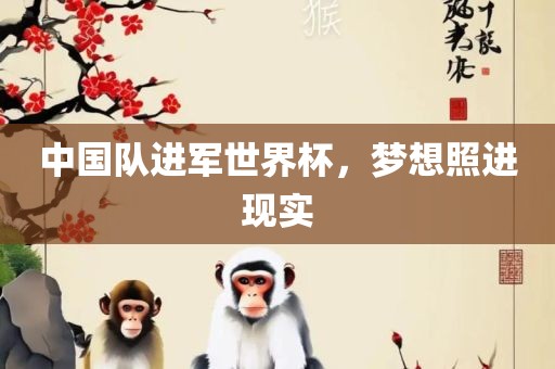 中国队进军世界杯，梦想照进现实