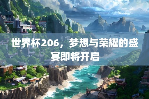 世漯河市盈旭机械设备有限公司界杯206，梦想与荣耀的盛宴即将开启