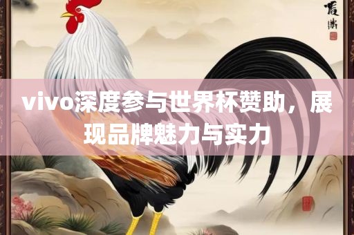 vivo深度参与世界杯赞助，展现品牌魅力与实力