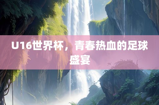 U16世界杯，青春热血的足球盛宴