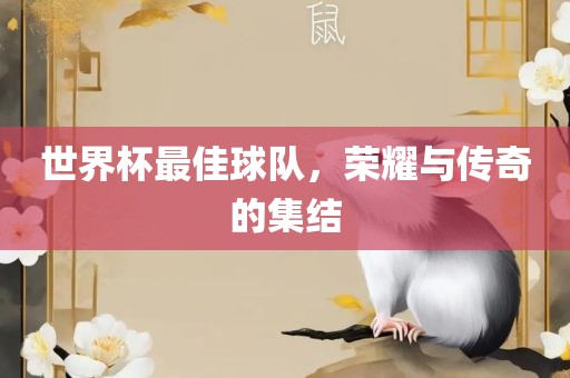 世界杯最佳球队，荣耀与传奇的集结