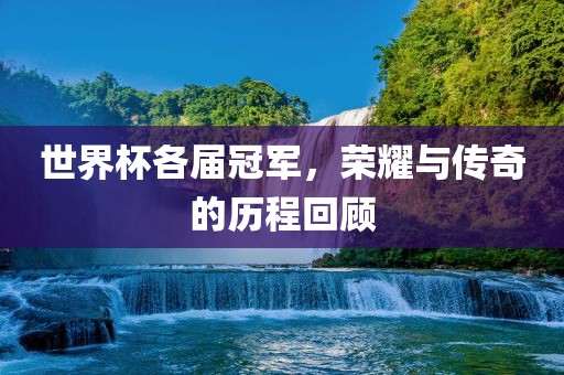 世界杯各届冠军，荣耀与传奇的历程回顾