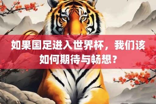 如果国足进入世界杯，我们该如何期待与畅想？