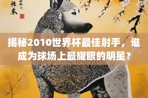 揭秘2010世界杯最佳射手，谁成为球场上最耀眼的明星？