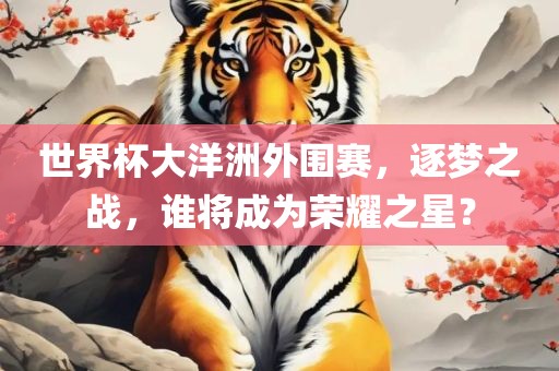 世界杯大洋洲外围赛，逐梦之战，谁将成为荣耀之星？