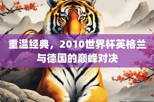 重温经典，2010世界杯英格兰与德国的巅峰对决