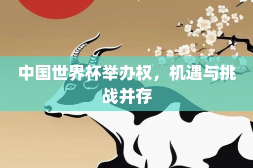 中国世界杯举办权，机遇与挑战并存