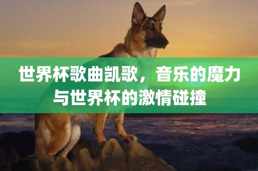 世界杯歌曲凯歌，音乐的魔力与世界杯的激情碰撞