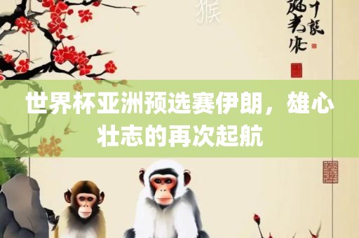 世界杯亚洲预选赛伊朗，雄心壮志的再次起航