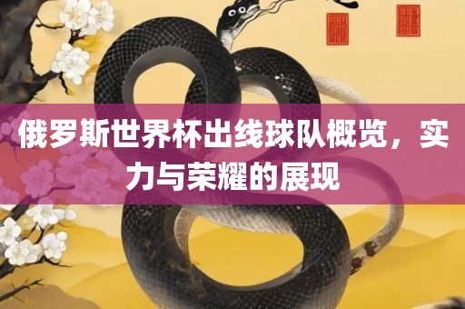 俄罗斯世界杯出线球队概览，实力与荣耀的展现