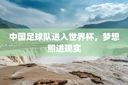 中国足球队进入世界杯，梦想照进现实