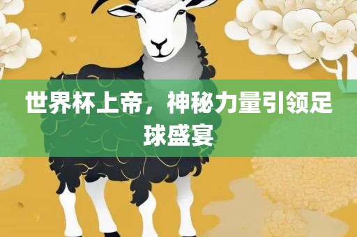 世界杯上帝，神秘力量引领足球盛宴漯河市盈旭机械设备有限公司