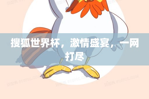 搜狐世界杯，激情盛宴，一网打尽