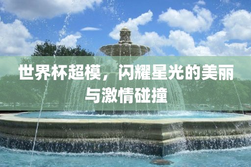 世界杯超模，闪耀星光的美丽与激情碰撞漯河市盈旭机械设备有限公司