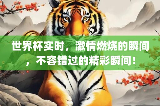 世界杯实时，激情燃烧的瞬间，不容错过的精彩瞬间！