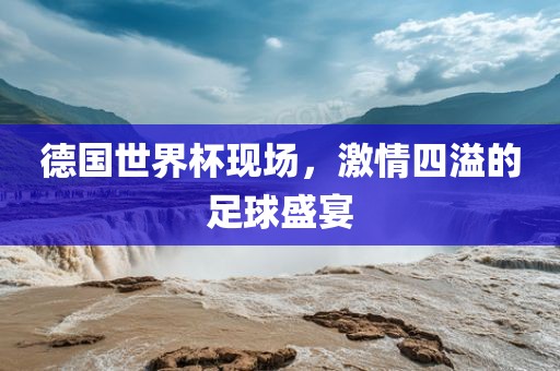 德国世界杯现场，激情四溢的漯河市盈旭机械设备有限公司足球盛宴